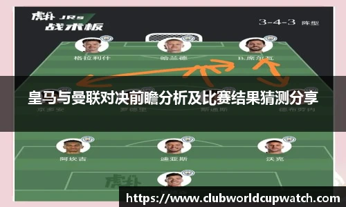 皇马与曼联对决前瞻分析及比赛结果猜测分享